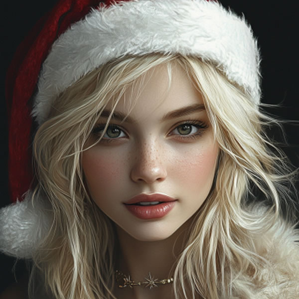 Santa girl